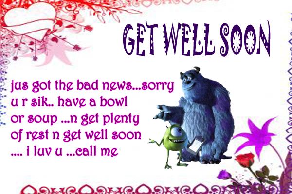 Get well soon