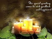 This special greeting comes to wish good luck