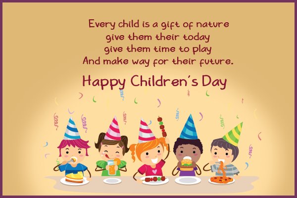 Child is a gift of nature