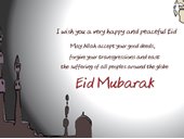 Happy and peaceful Eid