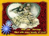 Wish your marriage filled with many beauty of love