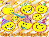 Belated Happy Birthday