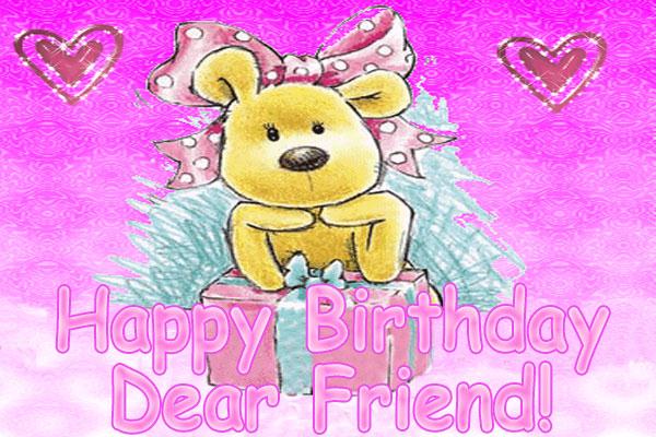 Happy Birthday Friend
