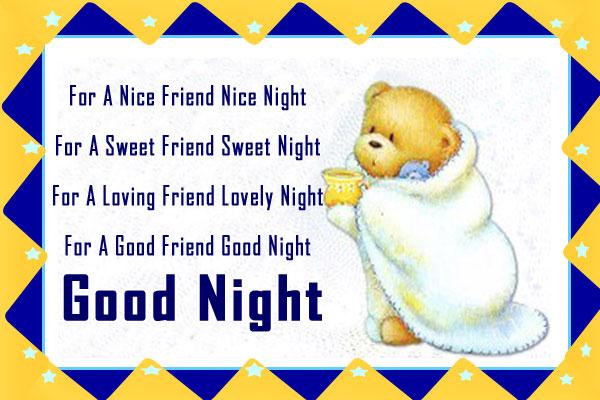 Good Night For Good Friend