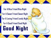 Good Night For Good Friend