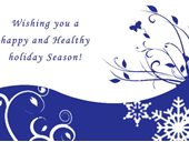Wishing you a happy and healthy holiday season