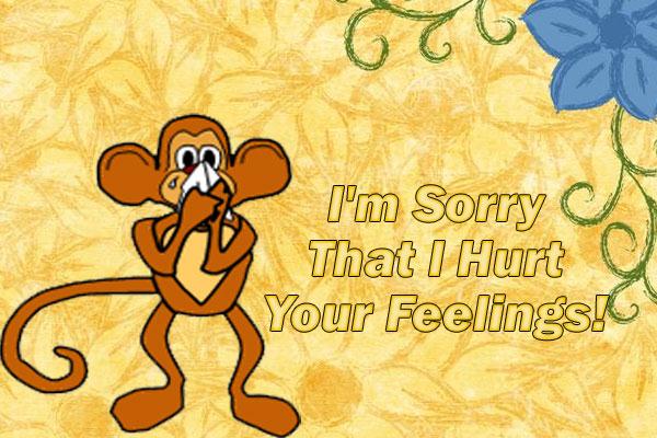 I Am Sorry