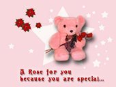 A rose for you Bacause you are special