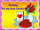 Darling be my love forever