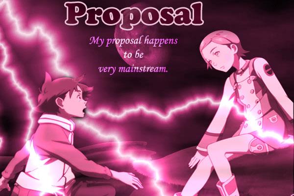 Proposal Very Mainstream