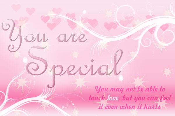 You Are Special