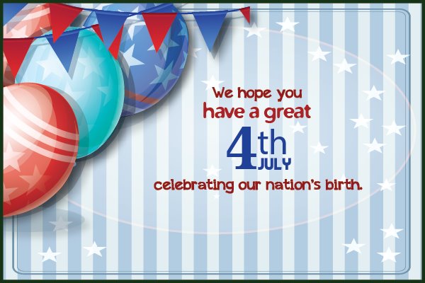 Celebrating our nation’s birth