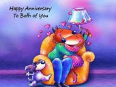 Happy anniversary to both of you
