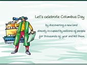 Let's celebrate Columbus Day