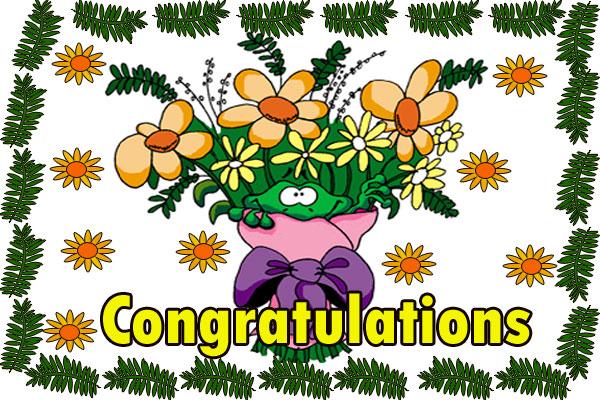 Congratulations