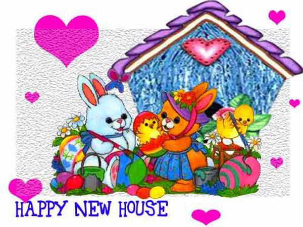 Happy new house