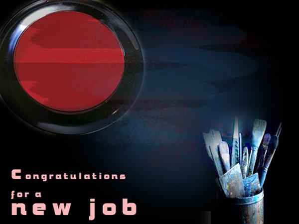 Congratulation for a new job