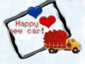 Happy new car