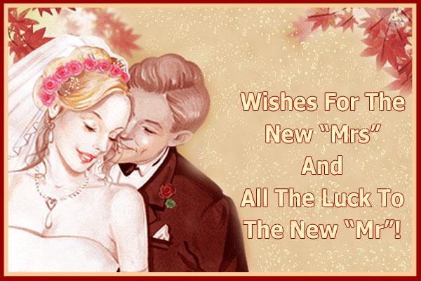 Wishes To Mr And Mrs