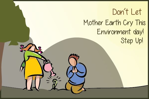 Environment day! Step Up!